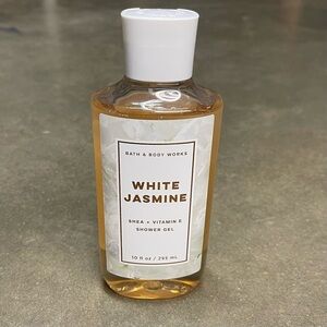 Bath & Body Works WHITE JASMINE Shea Vitamin E Shower Gel